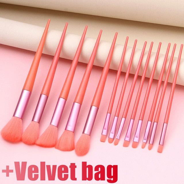 13 Pcs Makeup Brushes Set