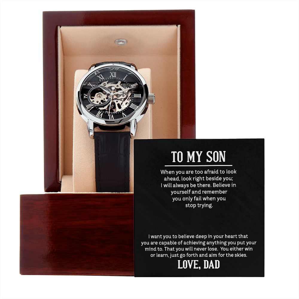 Openwork Watch - For Son From Dad