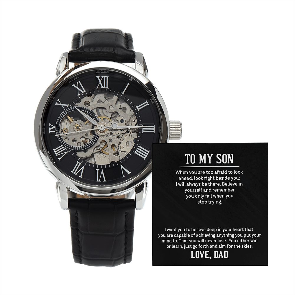 Openwork Watch - For Son From Dad