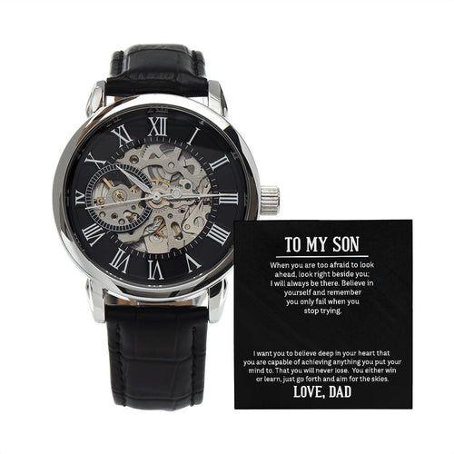 Openwork Watch - For Son From Dad